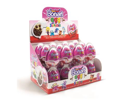 BONART EGG WITH SURPRISE TOY FOR BOYS 25g