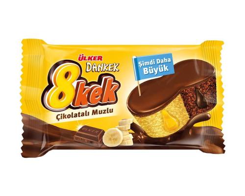DANKEK 8 DORT - Plněné čokoládou a banánem 55g