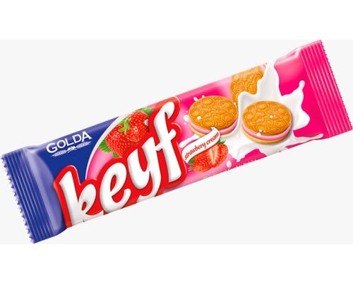 KEYF Strawberry sušenky 50g