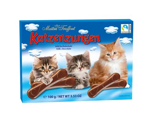 Kočičí jazýčky - mléčná čokoláda 100g