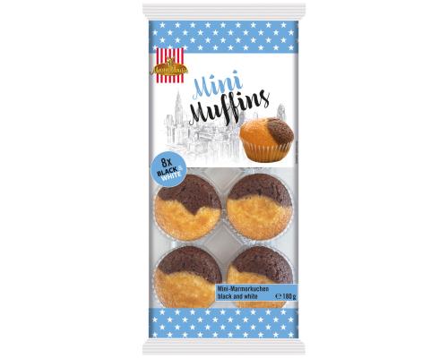 Mini Muffins Black & White 180g