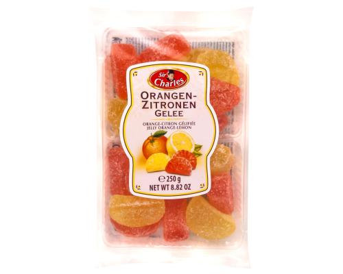 Želé bonbony Orangen-Zitronen 250g